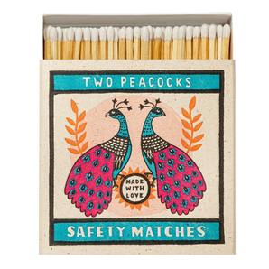 Archivist - Safety Matches - Two Peacocks