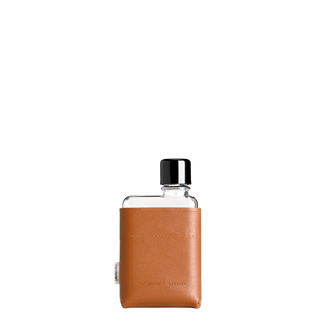 Memobottle - Leather Sleeve - Tan - A7 (memobottle is not included)