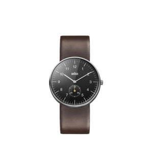 Braun Gents - BN0024 Classic Watch - Black Dial and Brown Leather Strap