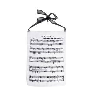 BRIGITTE TANAKA - BAG "LA MARSEILLAISE" DIVERTED IN ORGANZA AND EMBROIDERY