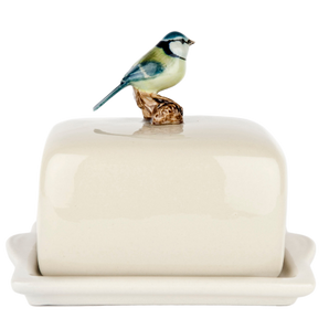 Quail Ceramics - Blue tit Butter Dish