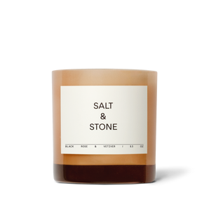 Salt & Stone - Candle - Black Rose & Vetiver