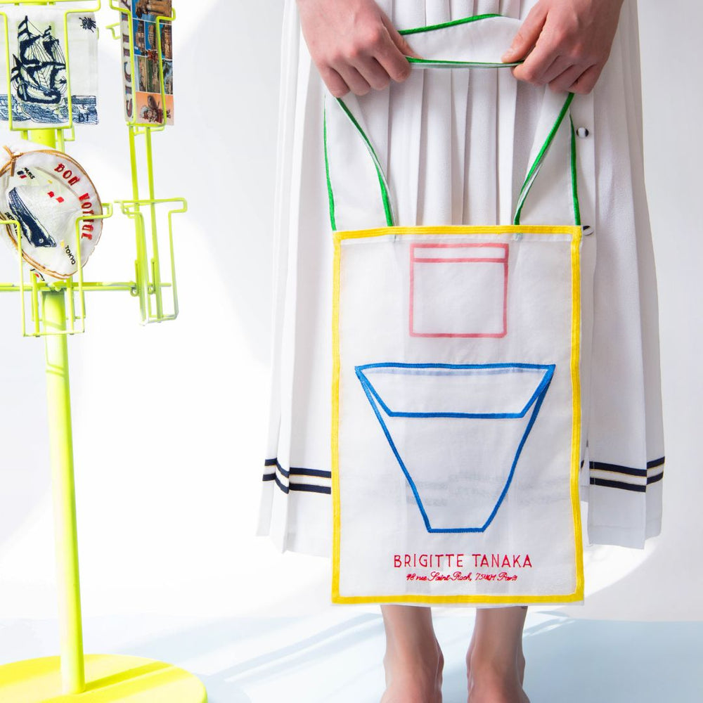 BRIGITTE TANAKA - COLORED LINES BAG – Heima