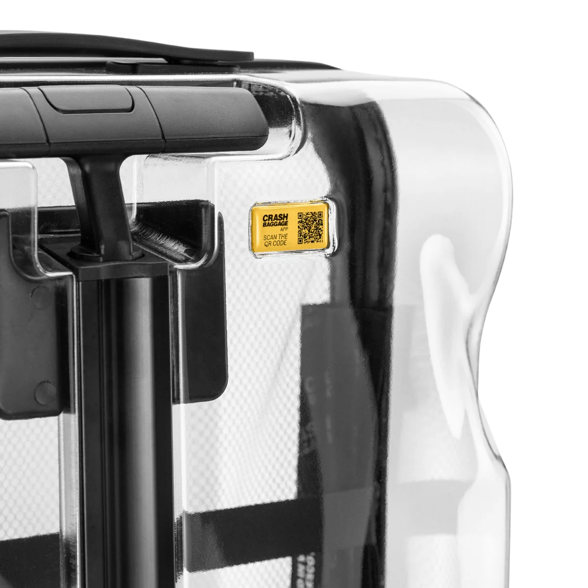 Crash Baggage Handle System, adjustable to 3 heights.