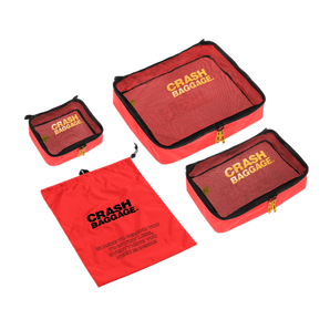 Crash Baggage - Easy Life Kit 4 Piece Set - Red