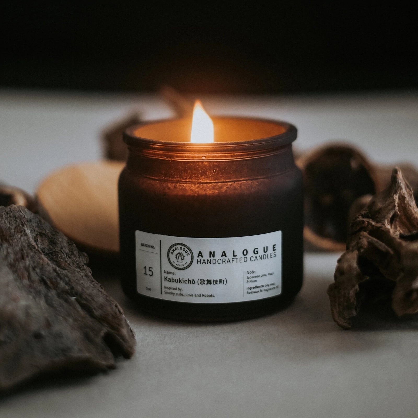 Blend of natural soy & beeswax