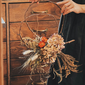 Dragon Flower - Floral Wreath