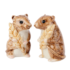 Quail Ceramics - Harvest Mouse Salt and Pepper Shaker