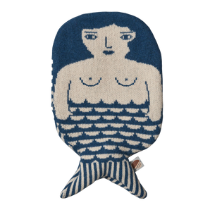 Donna Wilson - Hot Water Bottle - Mermaid / Merman (Blue)