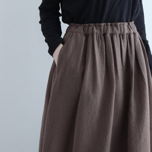 pot-pourri - Suzu Skirt - Mocha