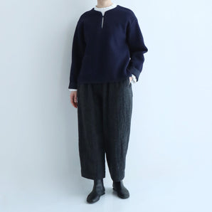 pot-pourri - Quilted Pullover - Navy