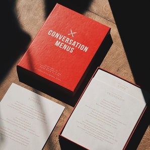 The School of Life - Conversation Menus Card Set