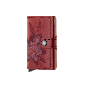 Secrid - Miniwallet - Stitch Magnolia (RFID Blocking) - Rosso