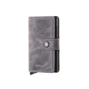 Secrid - Miniwallet - Vintage (RFID Blocking) - Grey-black