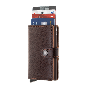 Secrid - Miniwallet - Veg (RFID Blocking) - Espresso-Brown