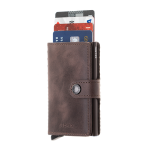 Secrid - Miniwallet - Vintage (RFID Blocking) - Chocolate