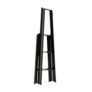 Hasegawa - Lucano 3-step ladder - Black