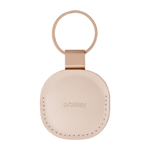 Orbitkey - Leather Holder for Airtag - Blush