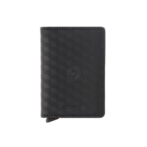 Secrid - Slimwallet - Optical (RFID Blocking) - Black-Titanium