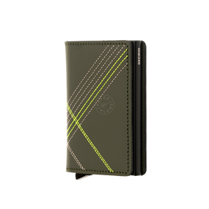 Secrid - Slimwallet - Matte Stitched (RFID Blocking) - Lime