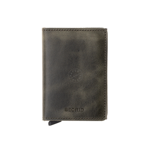 Secrid - Slimwallet - Vintage (RFID Blocking) - Olive-Black