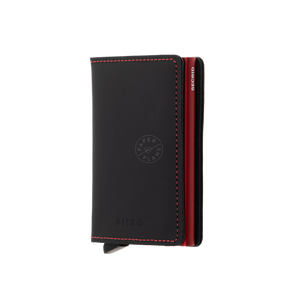 Secrid - Slimwallet - Matte (RFID Blocking) - Black/Red