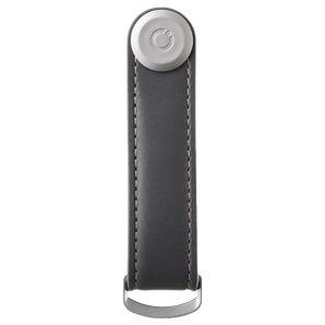 Orbitkey - 2.0 Key Organiser - Leather - Charcoal/Grey