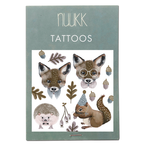 nuukk - Organic Tattoos - Fox & Squirrel