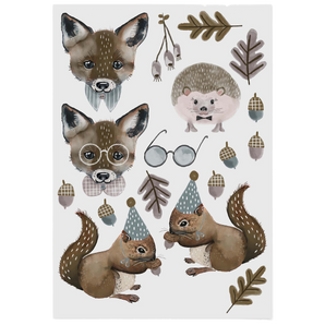 nuukk - Organic Tattoos - Fox & Squirrel