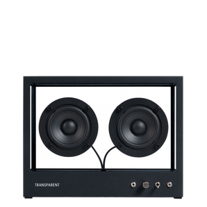 TRANSPARENT - Small Transparent Speaker - Black