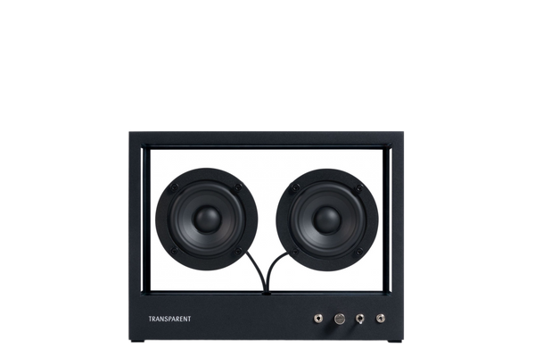 SMALL TRANSPARENT SPEAKER 黒 Small Transparent Bluetooth Speaker - Black – zen minded