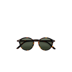 Izipizi - French Brand Sunglasses (Adult) - Shape #D - Tortoise Green Lenses