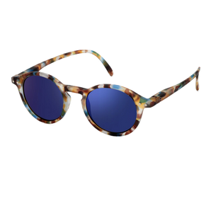 Izipizi - French Brand Sunglasses (Junior) [5-10 years old] - Shape #D - Blue Tortoise Mirror