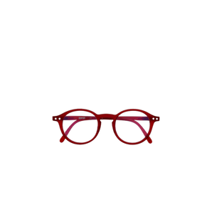 Izipizi - French Brand Screen Protection Glasses (Junior) [5-10 years old] - Shape #D - Red Crystal