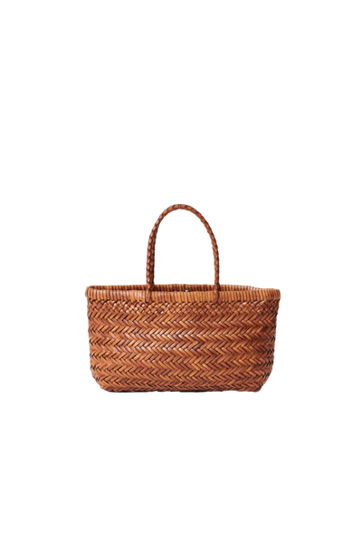 トートバッグ Dragon Diffusion SS25 FLAT BAG GORA MINI (8809 TAN) Dragon Diffusion Mini Flat Gora Bag – Alex Mill