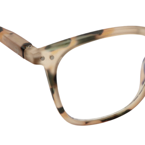 Izipizi - French Brand Screen protection glasses (Adult) - Shape #E - Light Tortoise