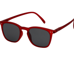 Izipizi - French Brand Sunglasses (Adult) - Shape #E - Red