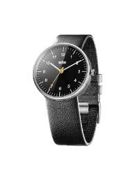 Braun Gents - BN0021 Classic Watch with Black Leather Strap