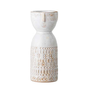 HS - Embla Vase, White, Stoneware