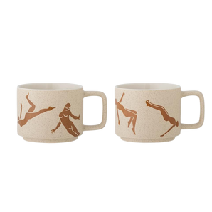 HS - Harlow Mug, Brown, Stoneware