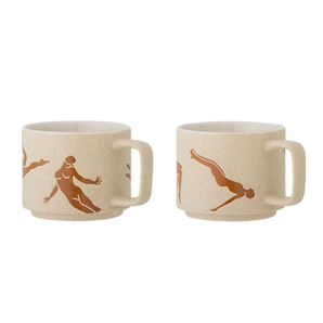 HS - Harlow Mug, Brown, Stoneware