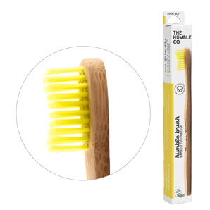 The Humble Co. - Humble Brush Adult - Medium bristles - Yellow