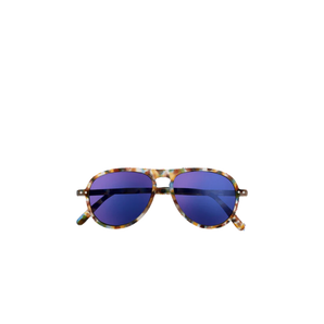 Izipizi - French Brand Sunglasses (Adult) - Shape #I - Blue Tortoise Mirror