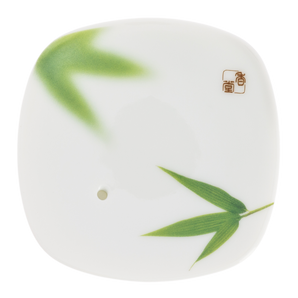 TIERRA ZEN - Ceramic Plate - Bamboo Leaf