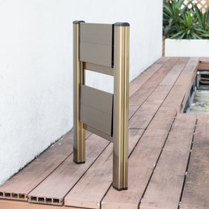 Hasegawa - Slim Mini 2 steps Ladder - Gold