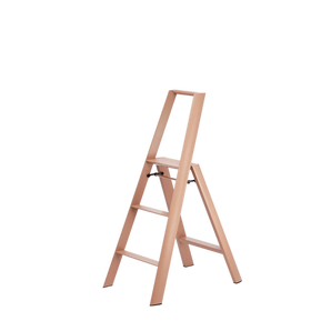 Hasegawa - Lucano 3-step ladder - Peach Brown