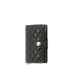 Secrid - Miniwallet - Premium Emboss Diamond (RFID Blocking) - Black