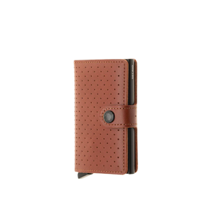 Secrid - Miniwallet - Perforated (RFID Blocking) - Cognac