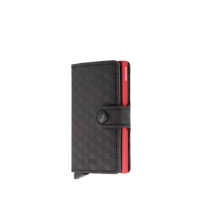 Secrid - Miniwallet - Optical (RFID Blocking) - Black-Red