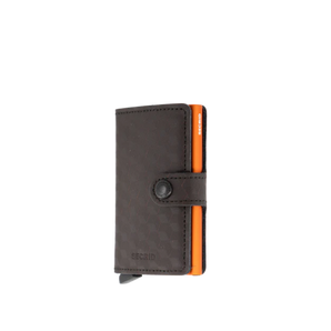 Secrid - Miniwallet - Optical (RFID Blocking) - Brown-Orange